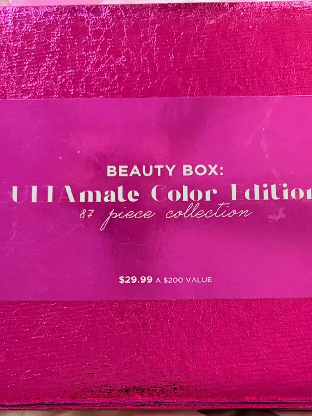 Ulta Beauty ULTAmate Color Edition Eyeshadow Palette - Hot Pink